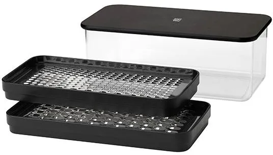 RIG-TIG GRATE-IT Raastinastia säiliöllä - Musta